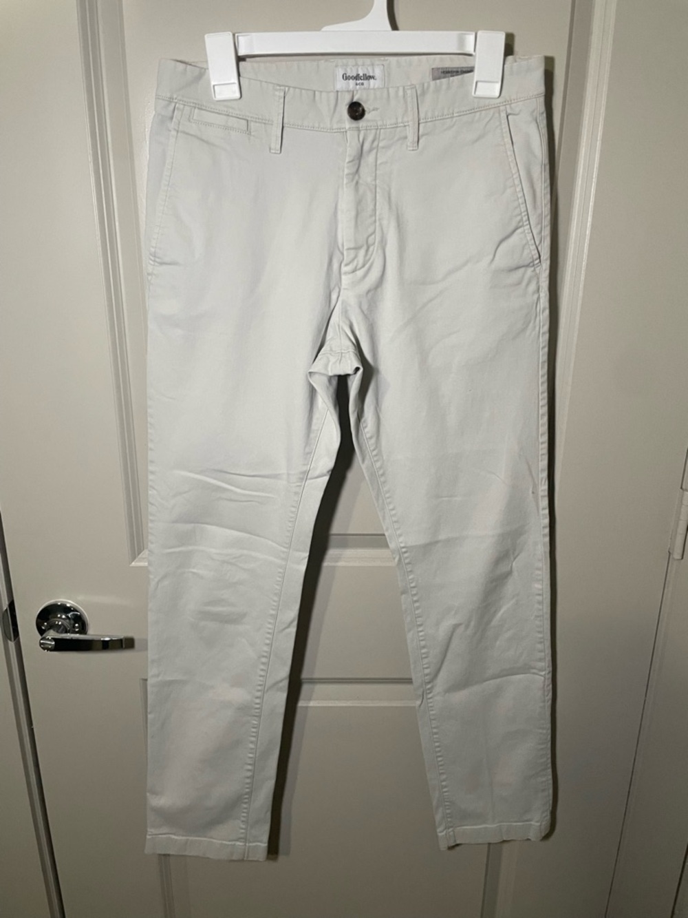 Goodfellow & Co Men’s Chino Pants in White